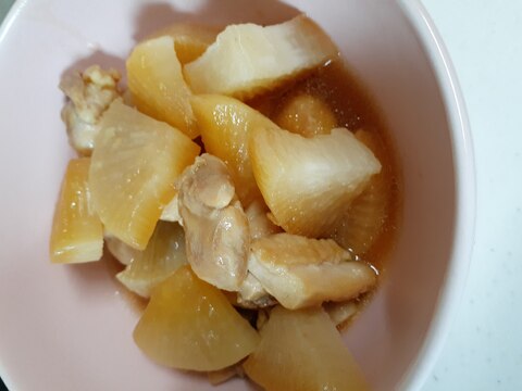 鶏もも肉と大根の照り煮